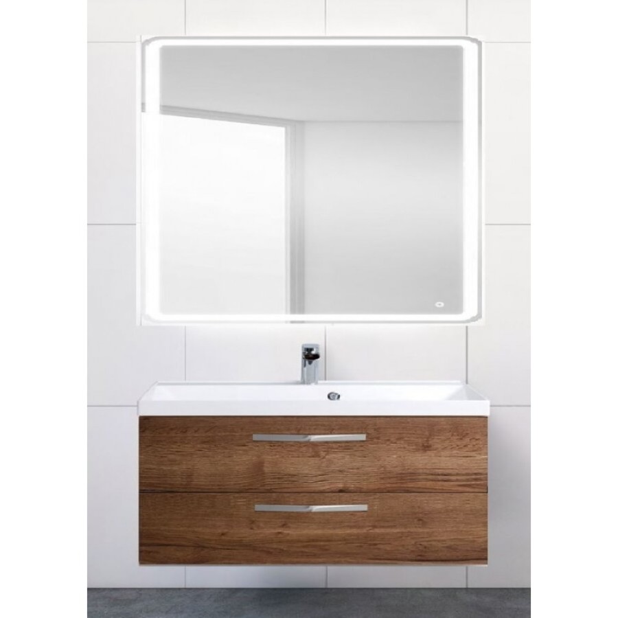 Тумба под раковину BelBagno Aurora AURORA-1000-2C-SO-RT подвесная (2 ящ.)