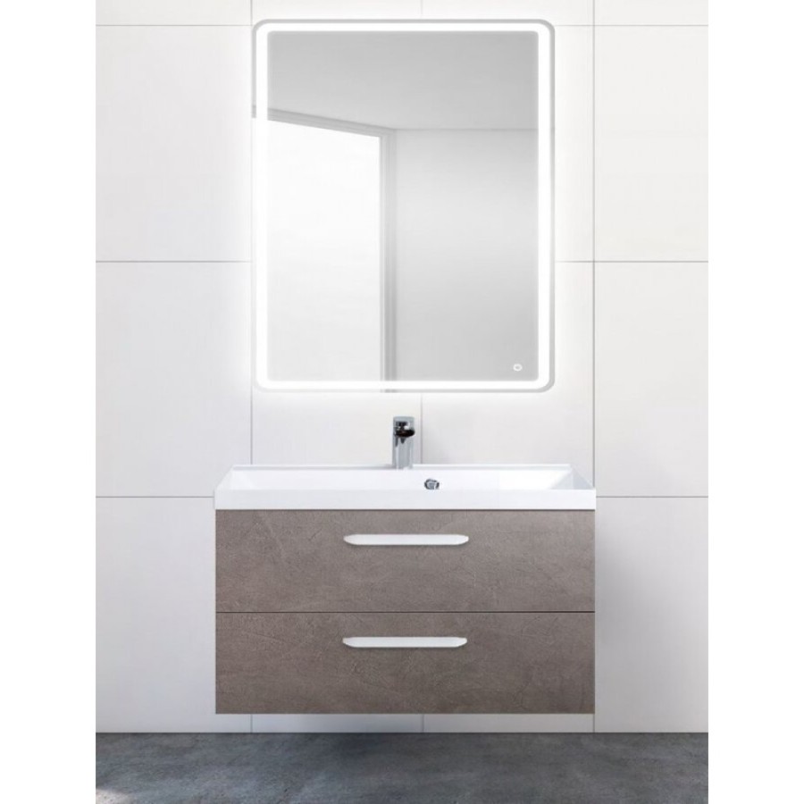 Тумба под раковину BelBagno Aurora AURORA-900-2C-SO-PG подвесная (2 ящ.)
