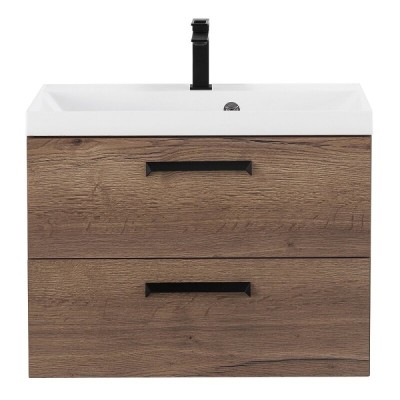 Тумба под раковину BelBagno Aurora 90 см, подвесная, цвет Rovere Tabacco, Aurora-900-2C-SO-RT