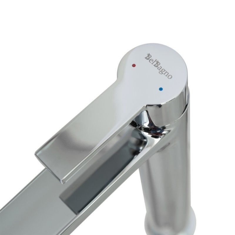 Смеситель для раковины BelBagno AURORA-LMC-CRM-W0, цвет хром