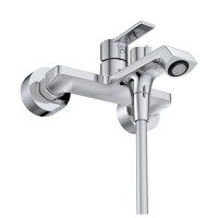 Комплект смесителей BelBagno AURORA-VASM/LVM-CRM, для ванны и душа, для раковины, хром