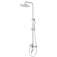 Комплект смесителей BelBagno AURORA-VSCM/LVM-CRM, для ванны и душа, для раковины, хром