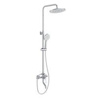 Комплект смесителей BelBagno AURORA-VSCM/LVM-CRM, для ванны и душа, для раковины, хром