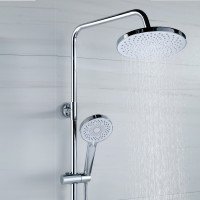 BOND B01-8100 Душевая система с тропическим душем и смесителем без излива