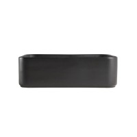 Раковина накладная Orange, без перелива, черный матовый, B02-460MB