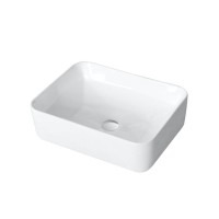 Раковина накладная Orange, без перелива, белый, B02-460W