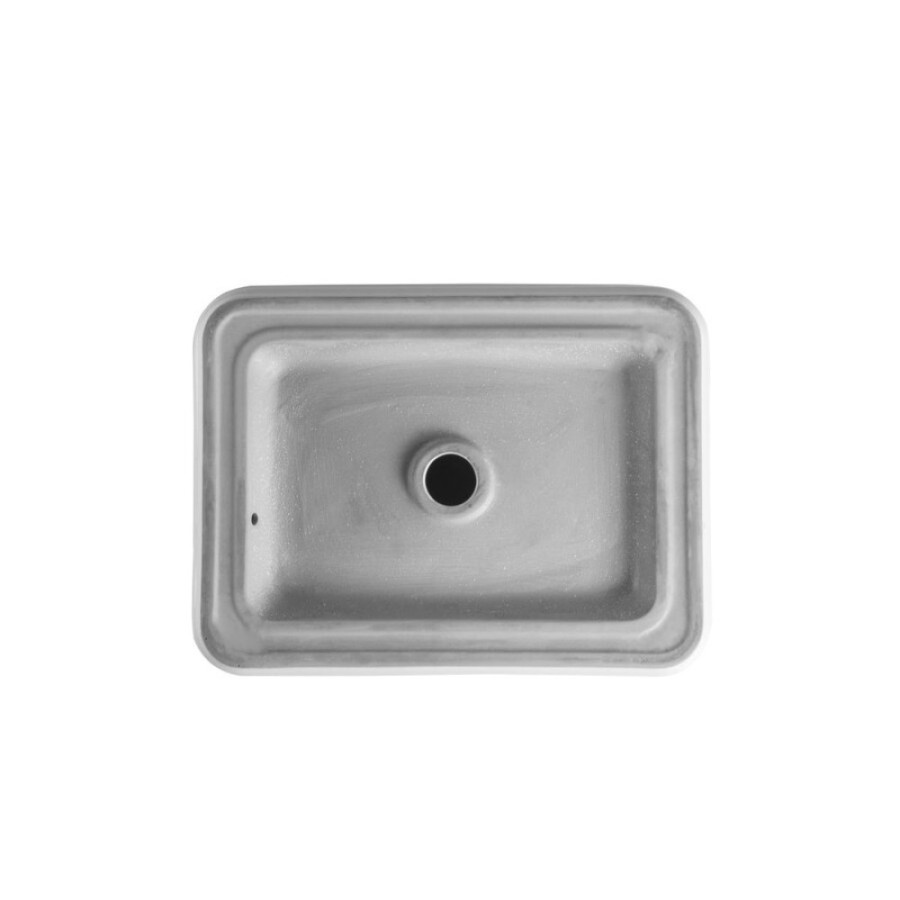 Раковина накладная Orange, без перелива, белый, B02-460W