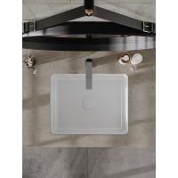 Раковина Orange, B02-500W, 50 см, фарфор, цвет белый
