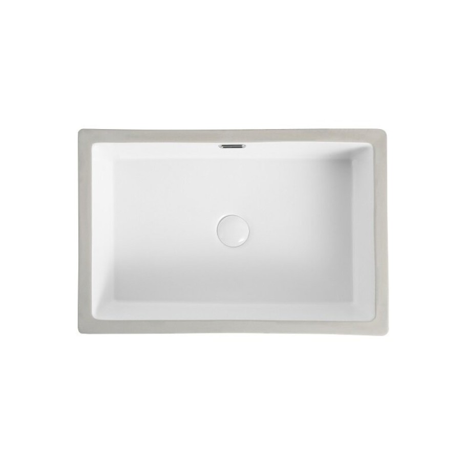 Раковина Orange, B02-600W, 60 см, фарфор, цвет белый