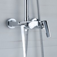 BOND B02-9400 Душевая система с тропическим душем и смесителем с изливом