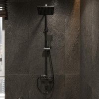BOND B02-9788 Ручной душ черного цвета 100мм