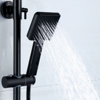 BOND B02-9788 Ручной душ черного цвета 100мм