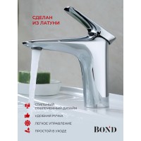 BOND B03-2100 Смеситель однорычажный без донного клапана для раковины