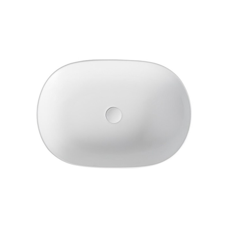 Раковина Orange, B04-600W, 60 см, фарфор, цвет белый