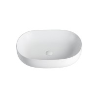 Раковина Orange, B04-600W, 60 см, фарфор, цвет белый