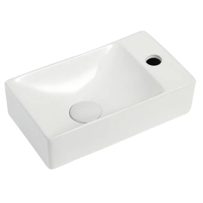 Раковина подвесная Orange 37,5 см, белая, левая, B05-375LW