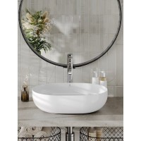 Раковина Orange, B05-480W, 48 см, фарфор, цвет белый
