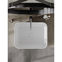 Раковина Orange, B05-500W, 50 см, фарфор, цвет белый