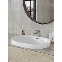 Раковина Orange, B05-600W, 60 см, фарфор, цвет белый