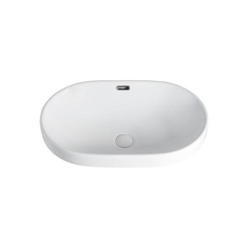 Раковина Orange, B05-600W, 60 см, фарфор, цвет белый