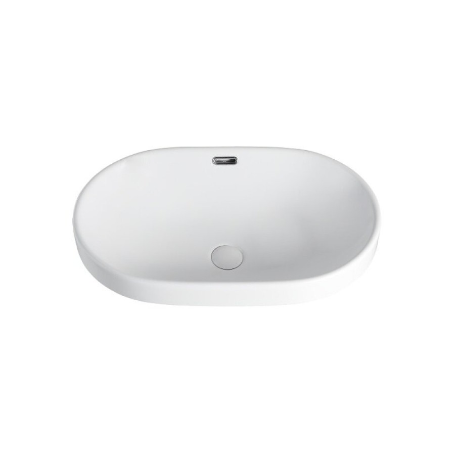 Раковина Orange, B05-600W, 60 см, фарфор, цвет белый