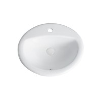 Раковина встраиваемая Orange, с переливом, белый, B06-520W