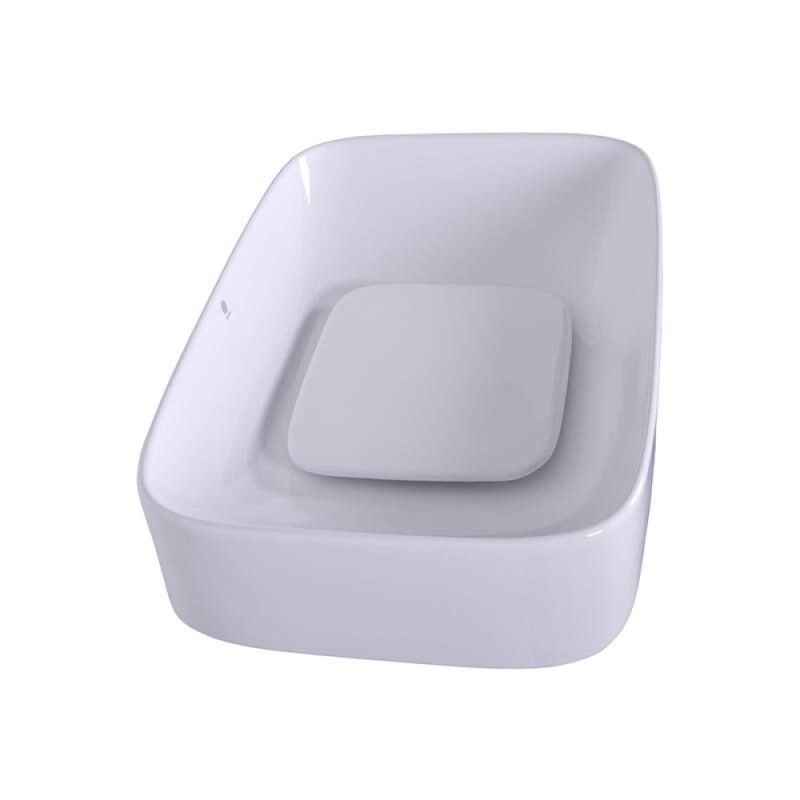 Раковина накладная Orange 60 см, фарфор, белый глянец, B07-600W