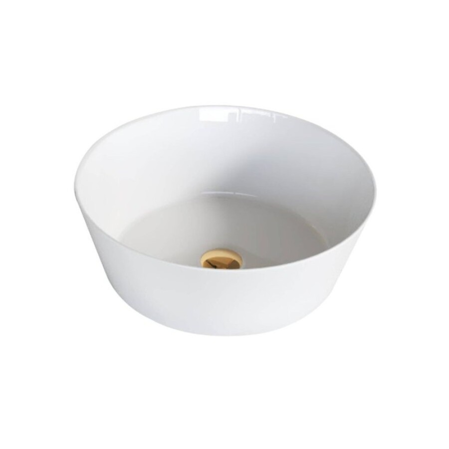 Раковина накладная Orange, без перелива, белый, B08-360W