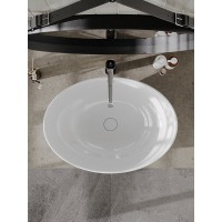 Раковина накладная Orange, 58 см, белый, B08-585w