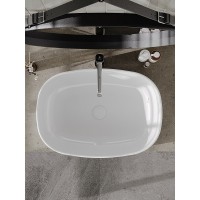 Раковина Orange, B08-600W, 60 см, фарфор, цвет белый