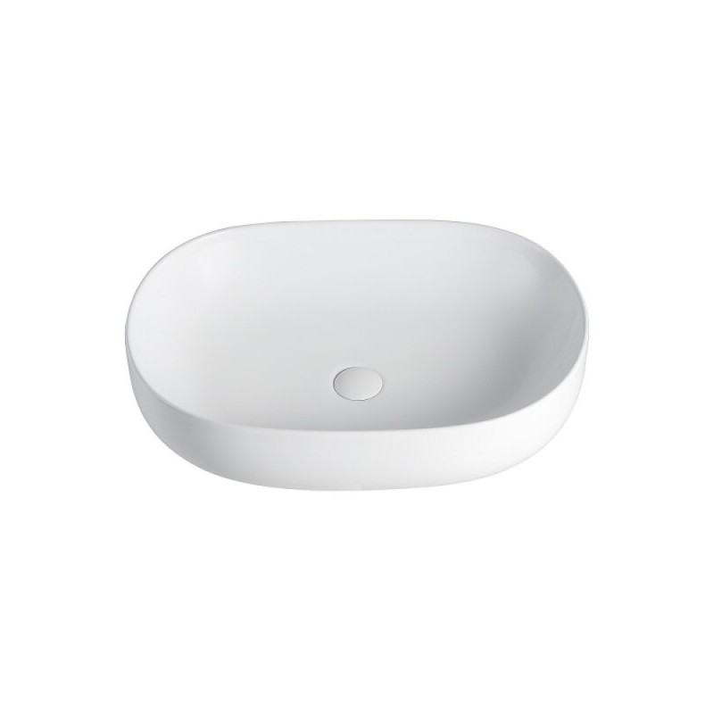 Раковина Orange, B08-600W, 60 см, фарфор, цвет белый