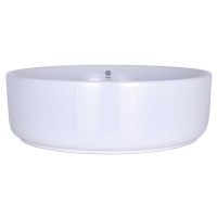 Раковина накладная Orange 36 см, фарфор, белый глянец, B09-360W