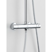 BOND B12-8200 Душевая стойка с термостатом и тропическим душем