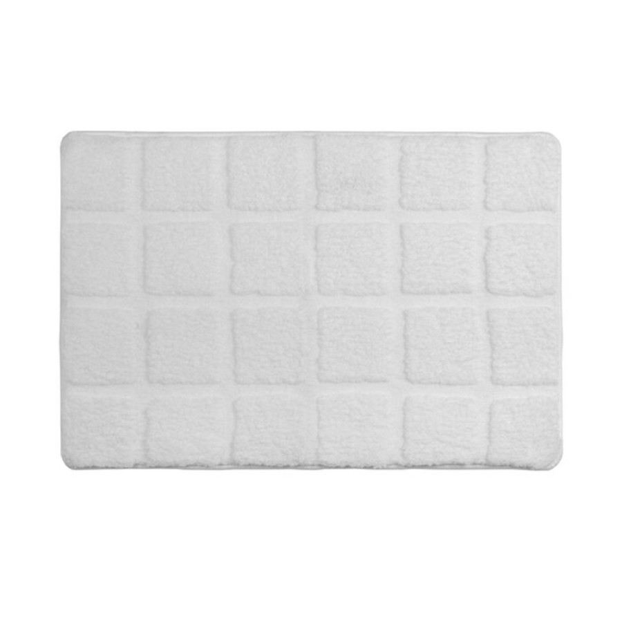 Коврик для ванной комнаты Iddis Basic 60 x 90 см, B12M690i12, микрофибра, белый