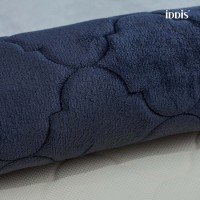 Коврик для ванной комнаты Iddis Basic B20P580i12 50 x 80 см, полиэстер с запоминающей пеной, синий