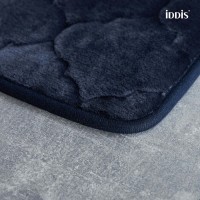 Коврик для ванной комнаты Iddis Basic B20P580i12 50 x 80 см, полиэстер с запоминающей пеной, синий