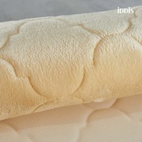 Коврик для ванной комнаты Iddis Basic B21P580i12 50 x 80 см, полиэстер с запоминающей пеной, желтый