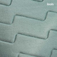 Коврик для ванной комнаты Iddis Basic B22P580i12 50 x 80 см, полиэстер с запоминающей пеной, зеленый