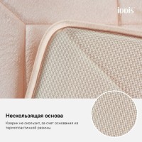 Коврик для ванной комнаты Iddis Basic B23P580i12 50 x 80 см, полиэстер с запоминающей пеной, розовый