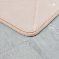Коврик для ванной комнаты Iddis Basic B23P580i12 50 x 80 см, полиэстер с запоминающей пеной, розовый