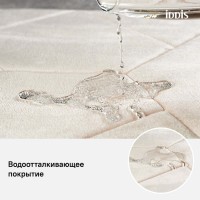Коврик для ванной комнаты Iddis Basic B23P580i12 50 x 80 см, полиэстер с запоминающей пеной, розовый
