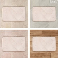 Коврик для ванной комнаты Iddis Basic B23P580i12 50 x 80 см, полиэстер с запоминающей пеной, розовый