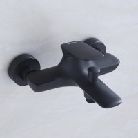BOND Круг B34-5288 Душевой комплект 2х1 черный матовый