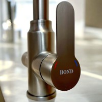 BOND B65-0477 Смеситель для кухни под фильтр с краном для питьевой воды, графитовый цвет