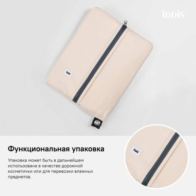 Штора для ванной комнаты Iddis Basic B68P218i11 180 x 200 см, полиэстер, розовый
