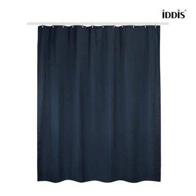 Штора для ванной комнаты Iddis Basic B69P218i11 180 x 200 см, полиэстер, синий
