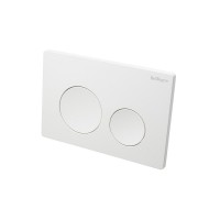 Клавиша смыва BelBagno BB-03C-BL, механическая, цвет белый глянец