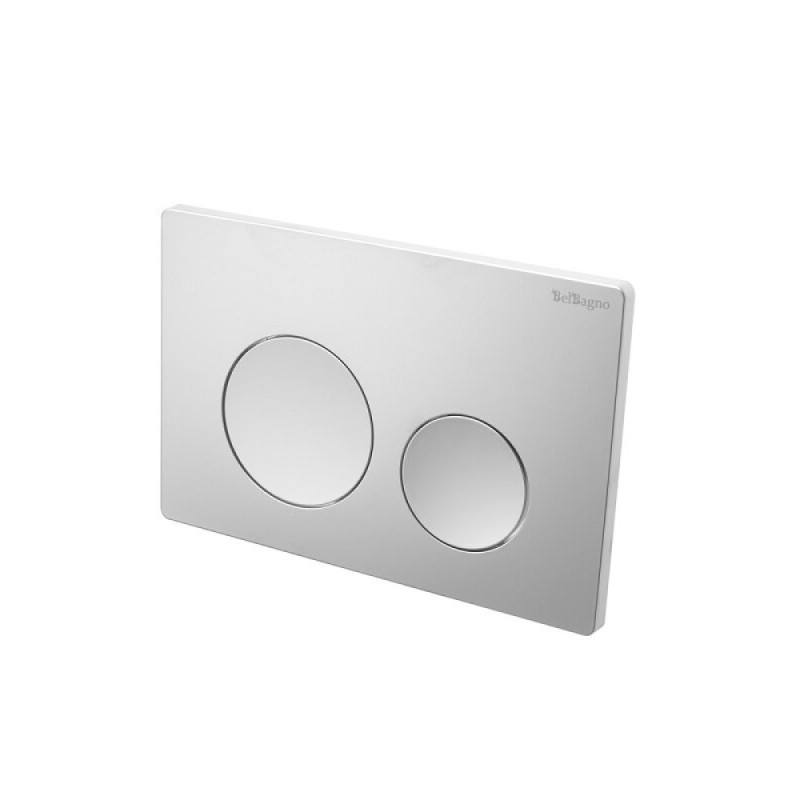 Клавиша смыва BelBagno BB-03C-IN, механическая, цвет сатин