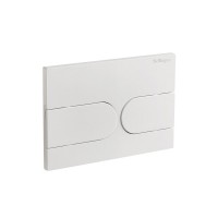 Клавиша смыва BelBagno BB-11-BL, механическая, цвет белый глянец