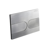 Клавиша смыва BelBagno BB-11-GM, механическая, цвет оружейная сталь